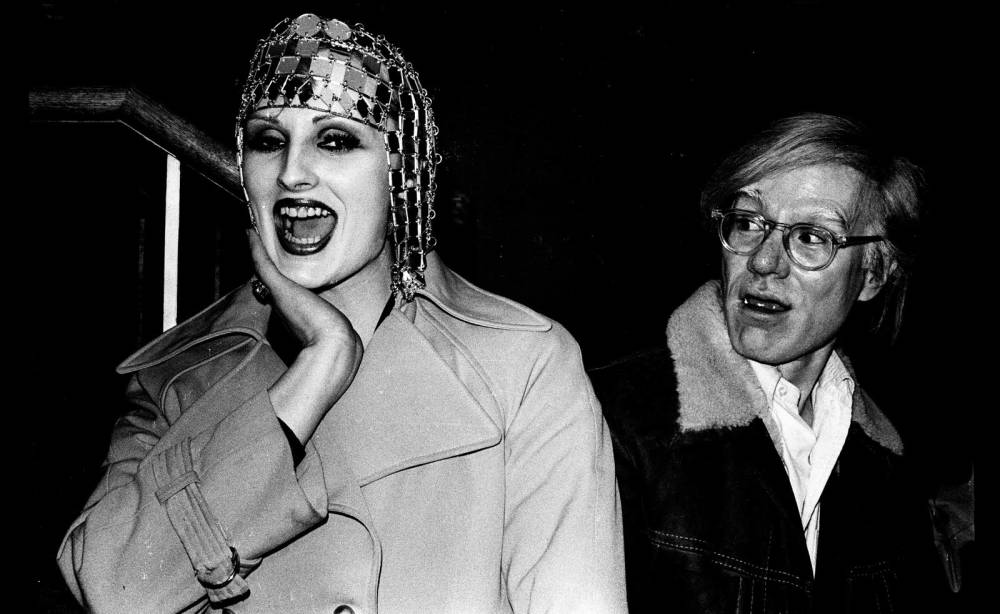 Andy warhol and candy darling  early 1970s
