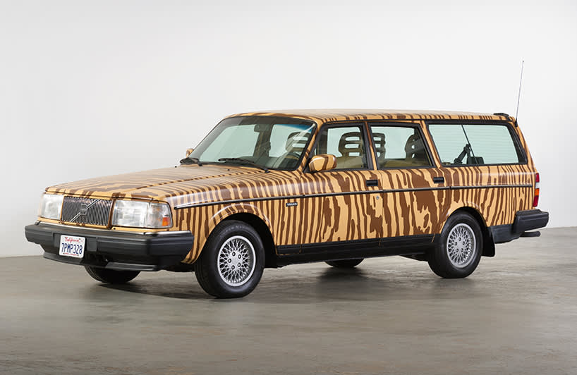  Jonas Wood, Untitled, 2016 customized 1993 Volvo 240 