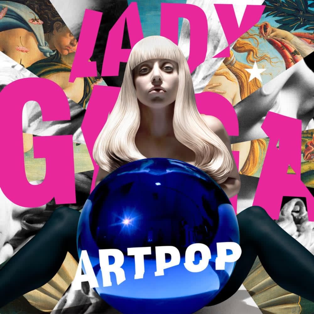  Jeff Koons , Lady Gaga, Art Pop, 2012 