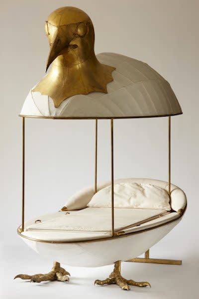 Franc  ois xavier   claude lalanne  cocodoll bed  1964