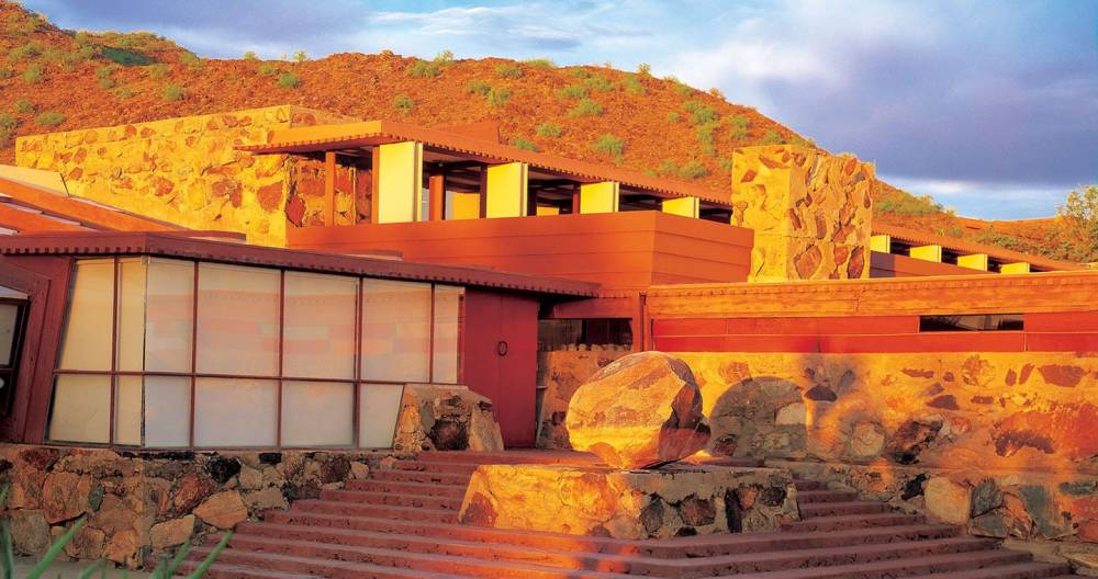  Frank Lloyd Wright , Taliesin West 