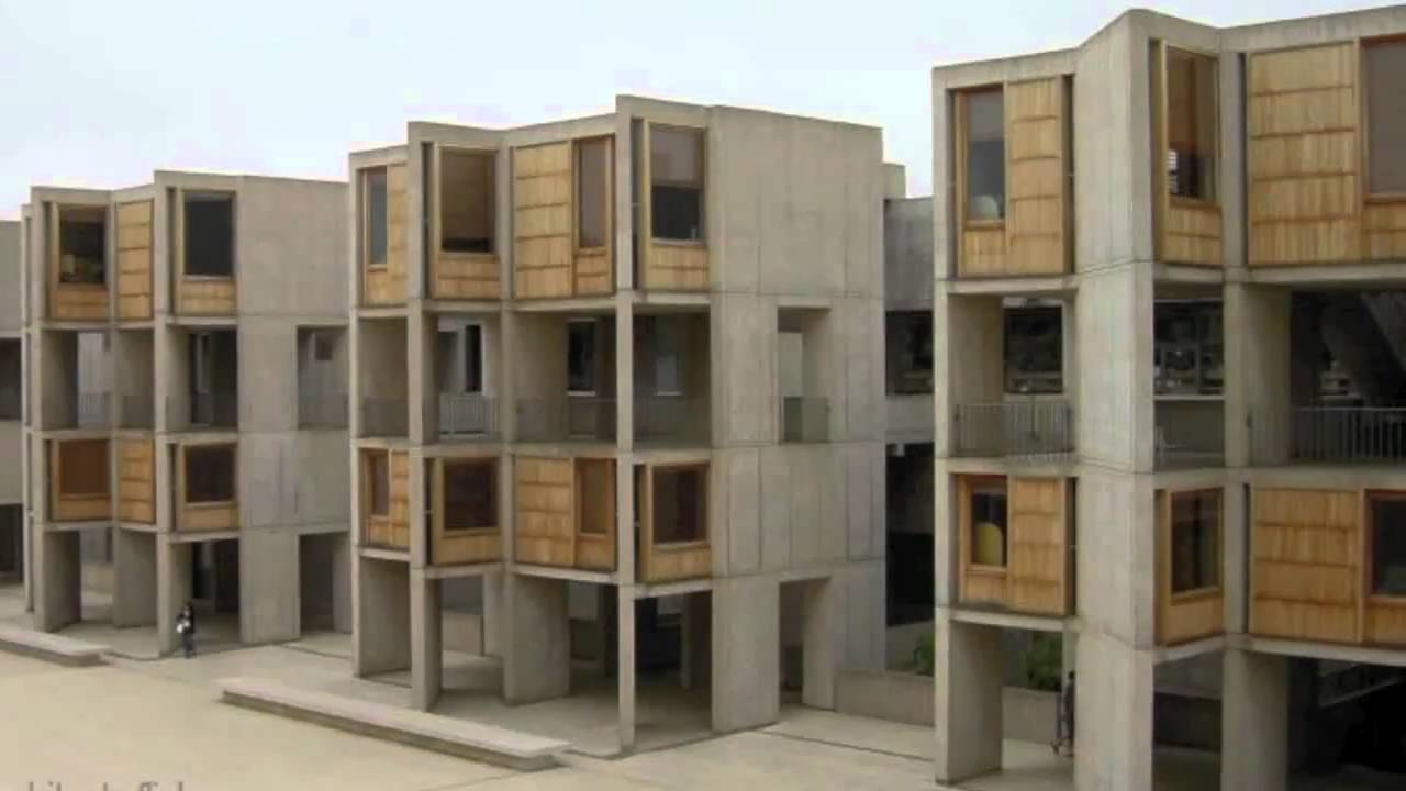 Salk institute in la jolla  california  louis kahn 1959 65