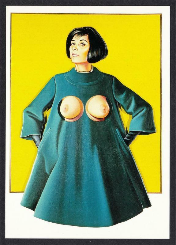 Mel ramos  blue coat  1966
