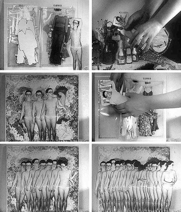  Cindy Sherman , Doll Clothes, Compilation of Film Stills, 1975  