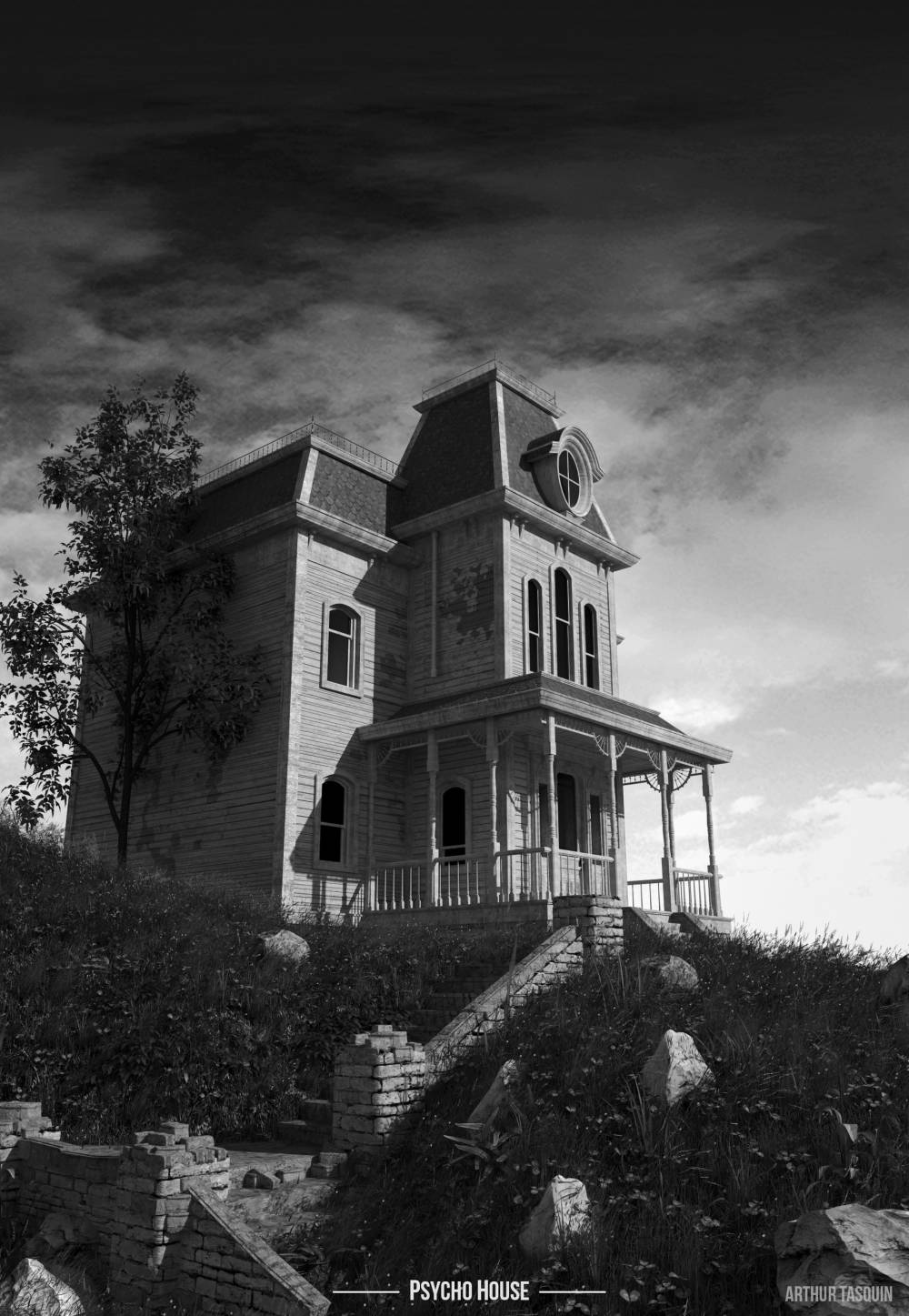  Alfred Hitchcock, House from Psycho,  1960 