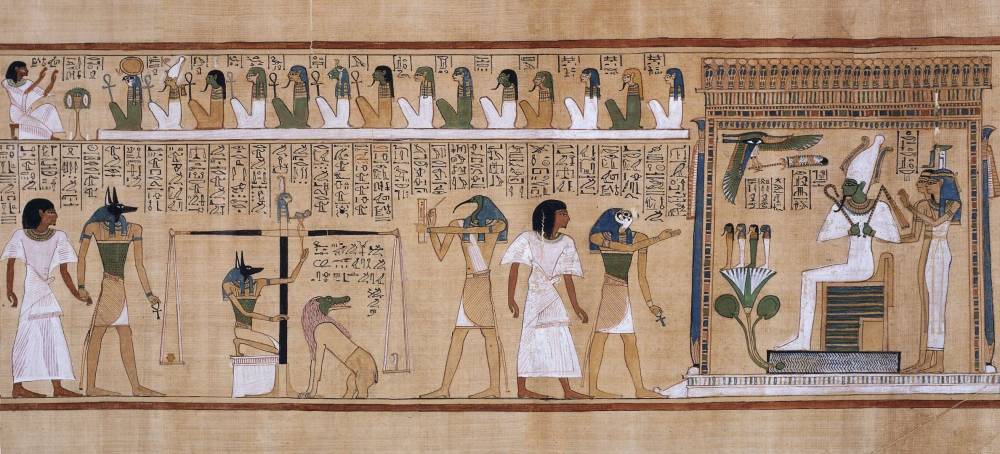  Hunefer, Egyptian, 1310 B.C.E, Book of The Dead  