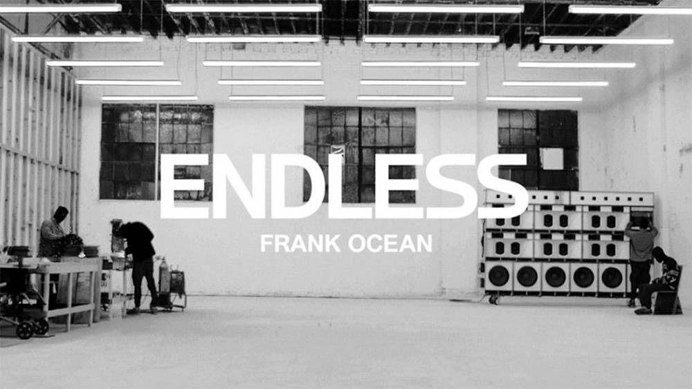  Frank Ocean , Endless Video, with Tom Sachs Boombox, 2016 