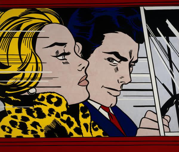  Roy Lichtenstein, In The Car, 1963 