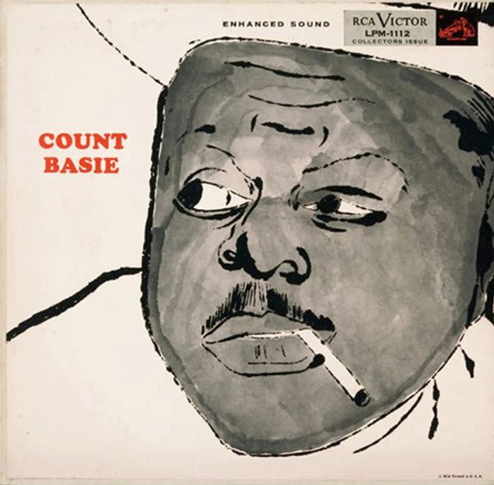  Andy Warhol, Count Basie, 1955 