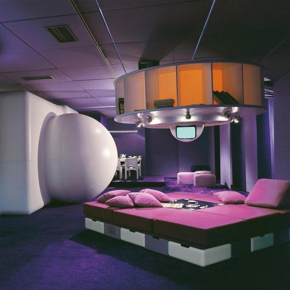 Joe colombo  living room of the future  1969