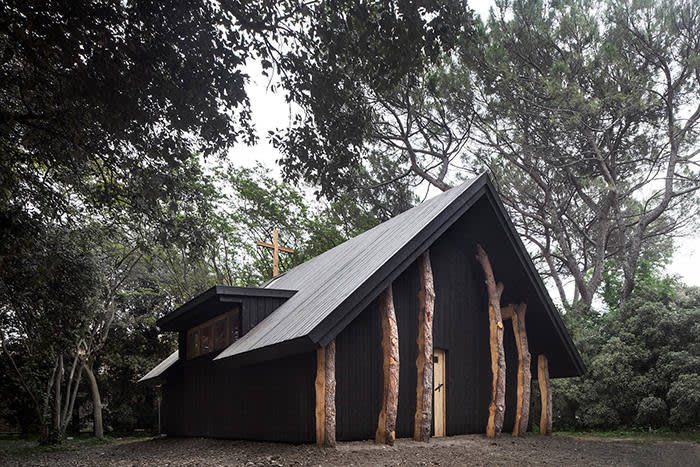  Biennale Architettura 2018, Terunobu Fujimori’s Log-Cabin Temple 