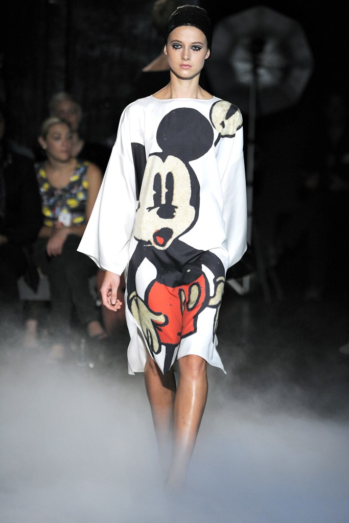 JC De Castelbajac Silk Disney Dress (from the 90s)