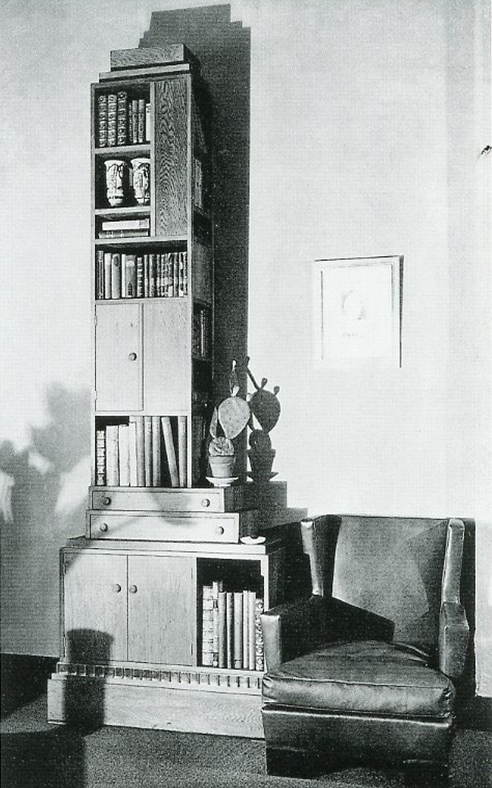  Paul T. Frankl, Skyscraper Cabinet, 1920s 
