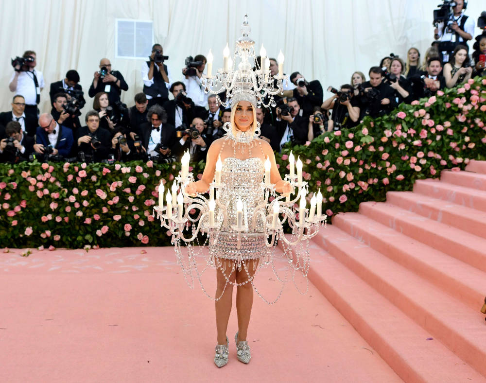  Katy Perry in Moschino by Jeremy Scott, MET Gala 2019 Camp: Notes on Fashion 