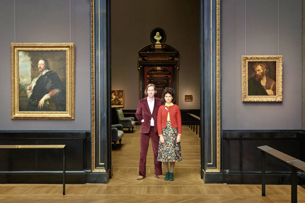  Wes Anderson and Juman Malouf, At The Kunsthistorisches Museum in Vienna 
