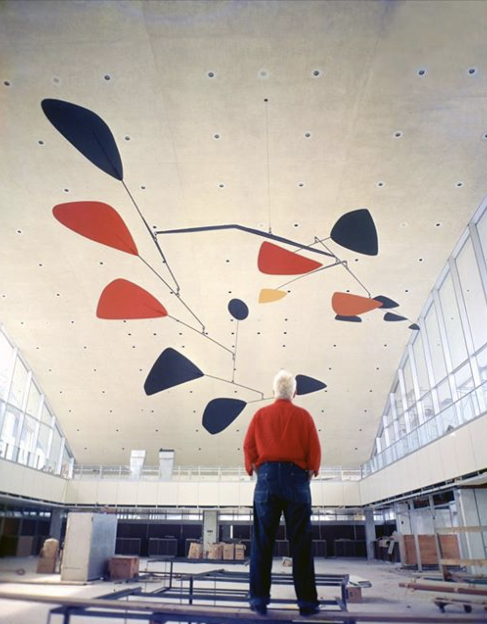  Alexander Calder,  Sculpture, JFK  