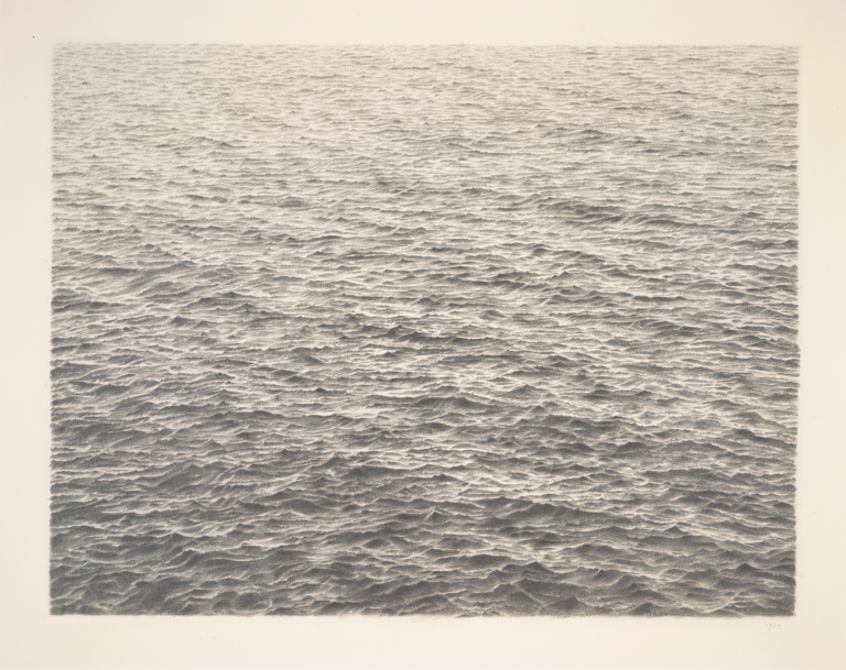  Vija Celmins, Untitled (Ocean), 1977 