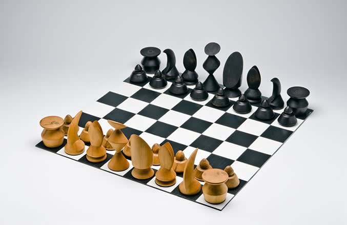 Max Ernst, Chess Set, 1944 