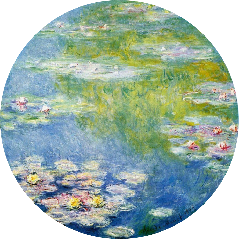  Monet, Water Lilies, 1908 
