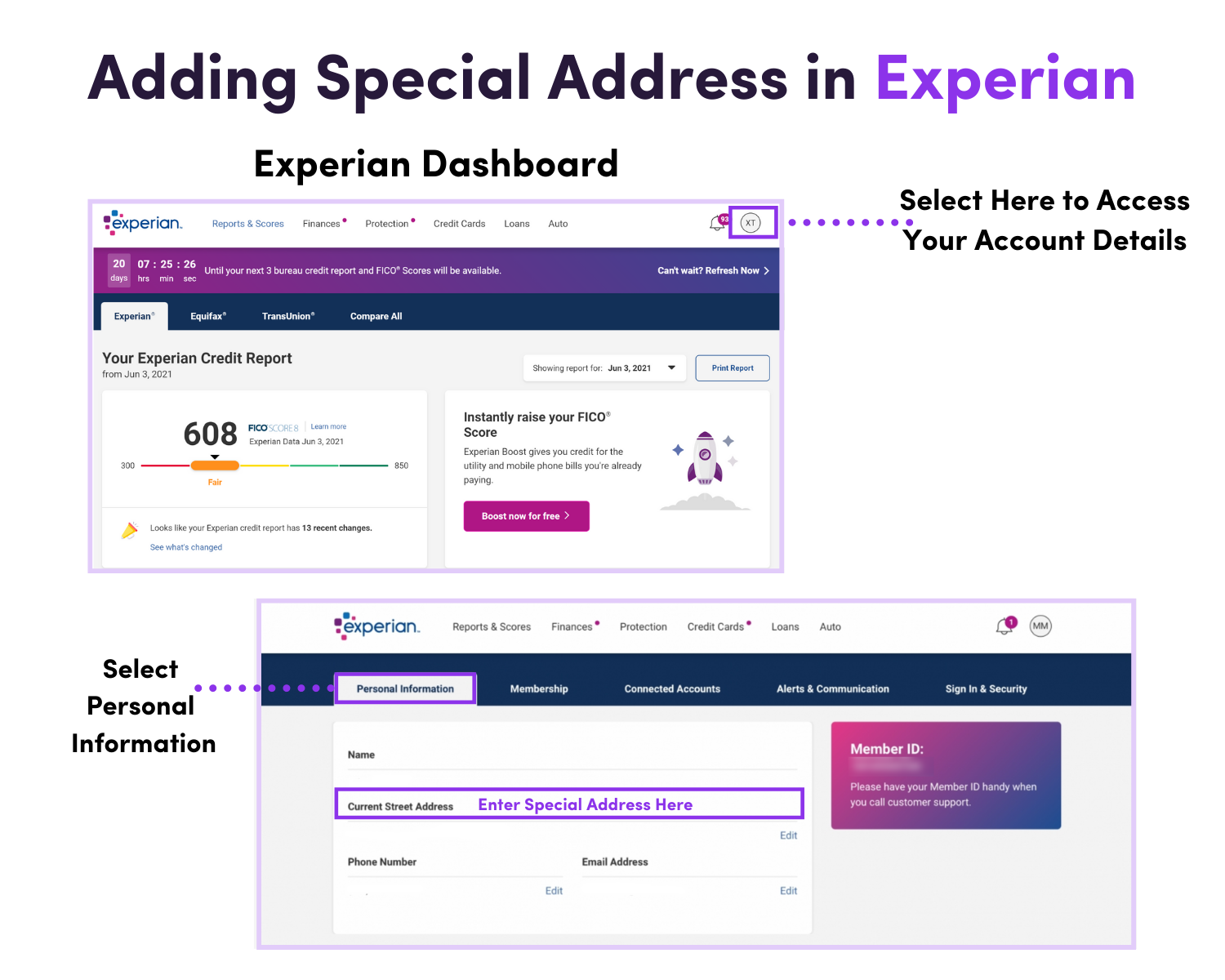 Experian Special Address Desktop