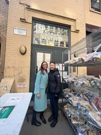 MAXIS for Good - May and Maile outside the Pantry