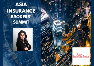 Dr Leena Johns at the Asia Insurance Brokers Summit