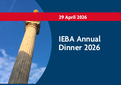 London skyline and event title 