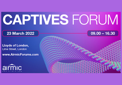 Captives forum - 23 March 2023 (event flyer airmic)