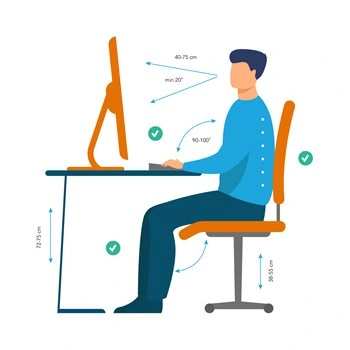 SimpleTherapy desk posture