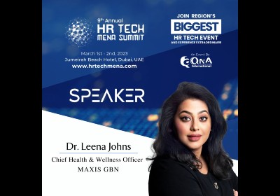 Dr Leena Johns: Speaker at the HR Tech MENA Summit