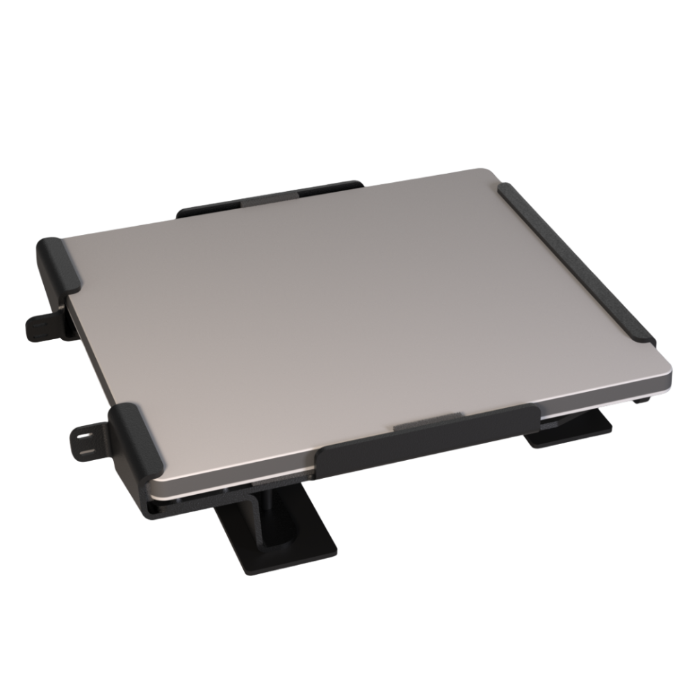 Das Starlink-System und die Halterungen.