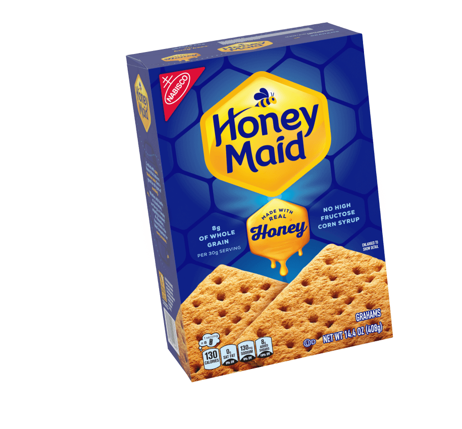 HONEY MAID Honey Graham Crackers are made with real honey!