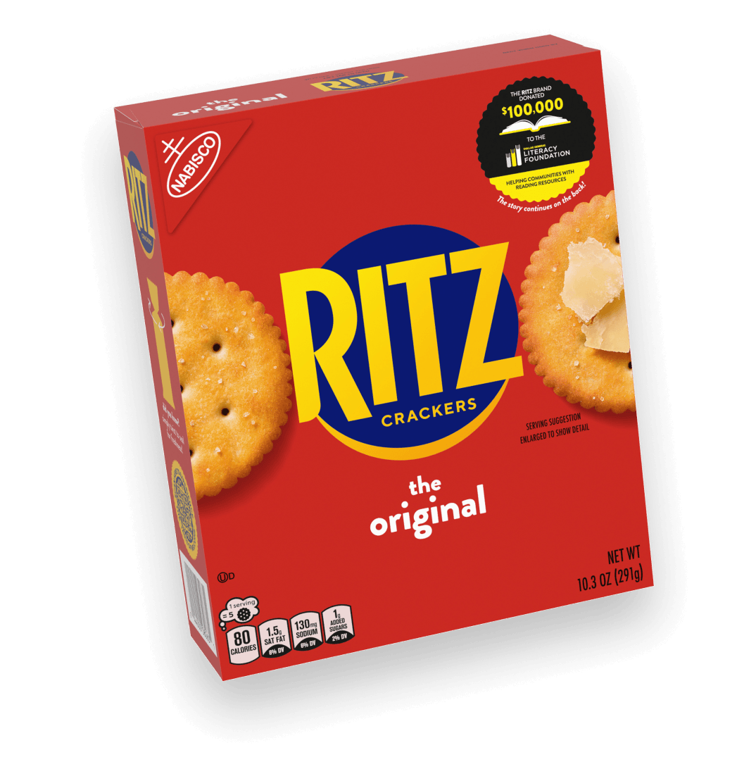 RITZ is a rich, buttery cracker that invites sharing with every pairing.