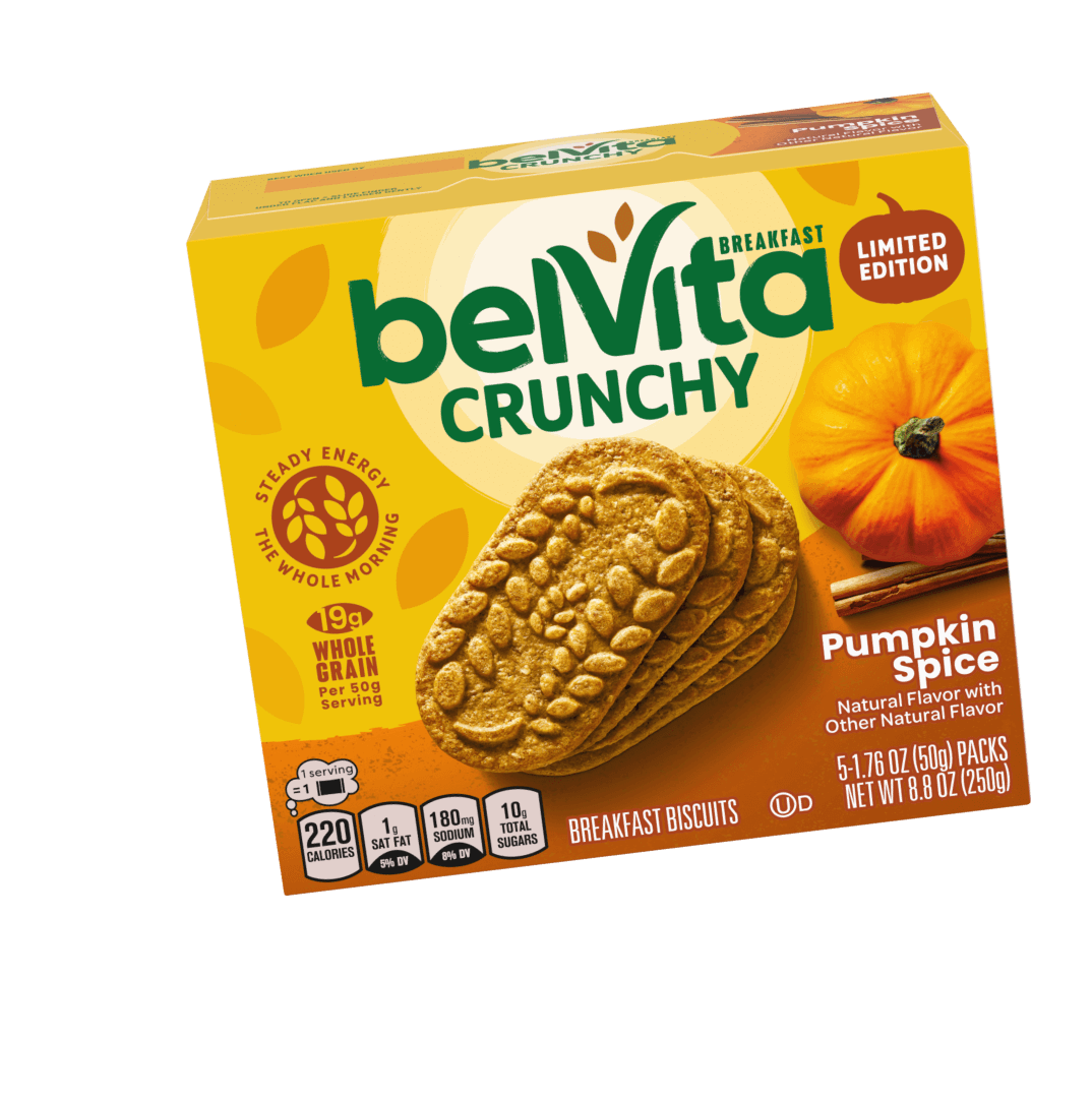 'Tis the season! belVita Pumpkin Spice available in stores now.