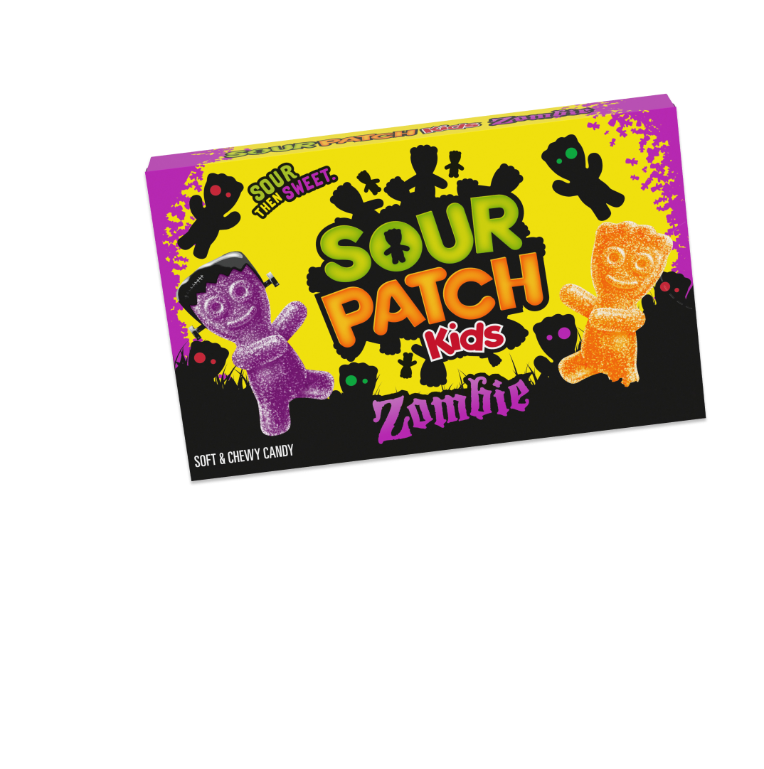 No tricks, just treats. Sour Patch Kids Zombies available now!