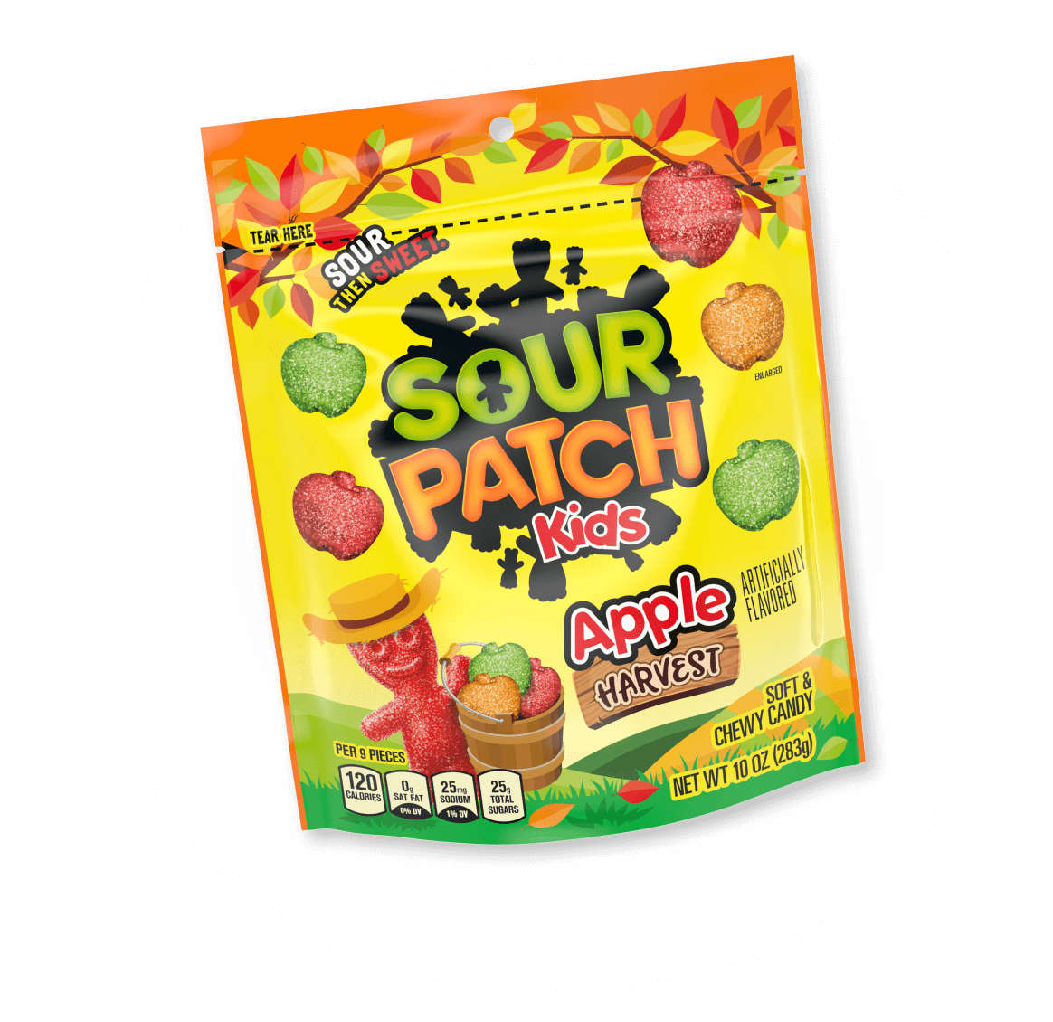 Get your fall fix with Sour Patch Kids Apple Harvest!