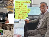 ELIMINAR EXPLOSIVOS Y REACTIVOS, LA VÍA MÁS DIRECTA PARA ERRADICAR LA MINERÍA ILEGAL.