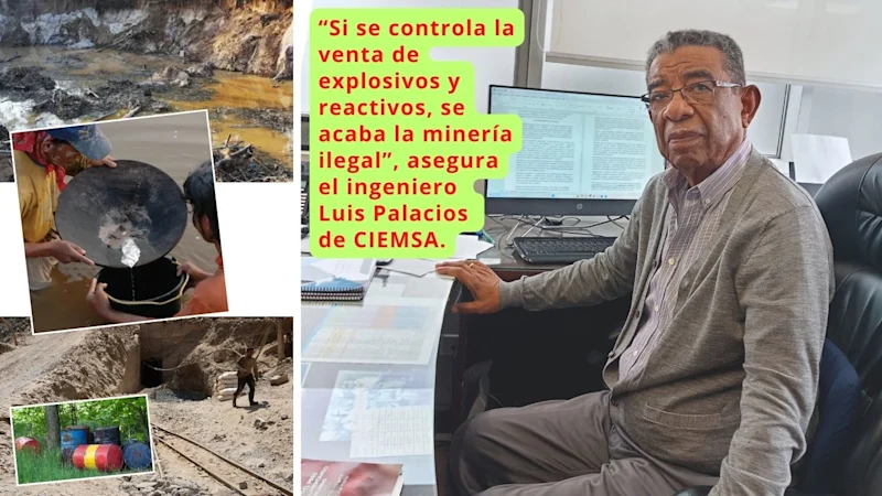ELIMINAR EXPLOSIVOS Y REACTIVOS, LA VÍA MÁS DIRECTA PARA ERRADICAR LA MINERÍA ILEGAL.