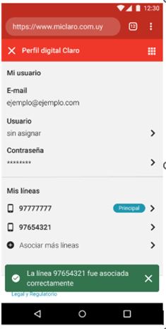 ¿Cómo Puedo Asociar Líneas En Mi Claro? | Asistencia | Claro Uruguay