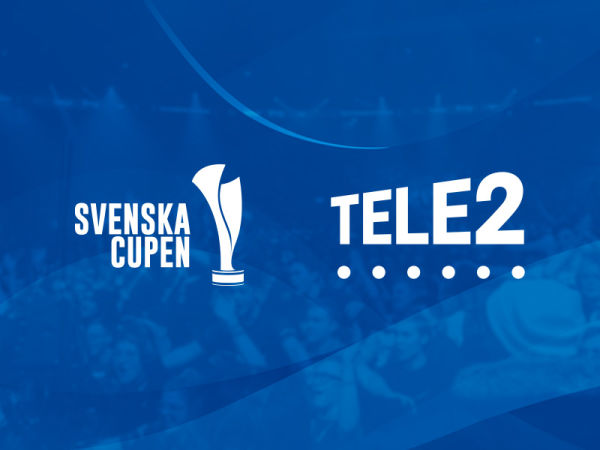 Logotyper Svenska Cupen och Tele2