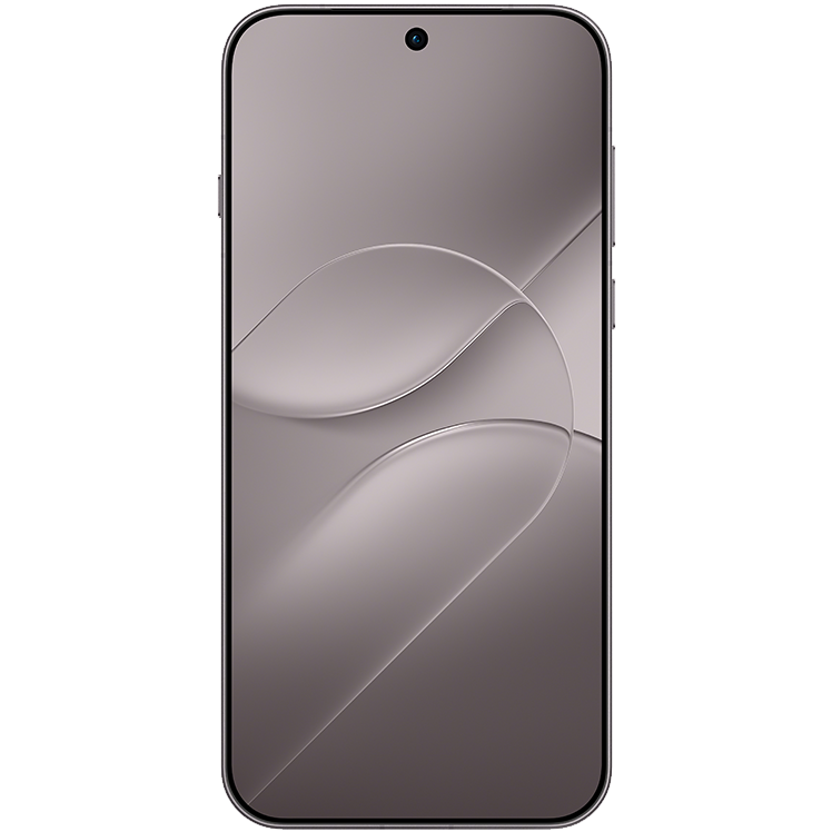 OPPO Find X10 Pro Max i grått, vy framifrån