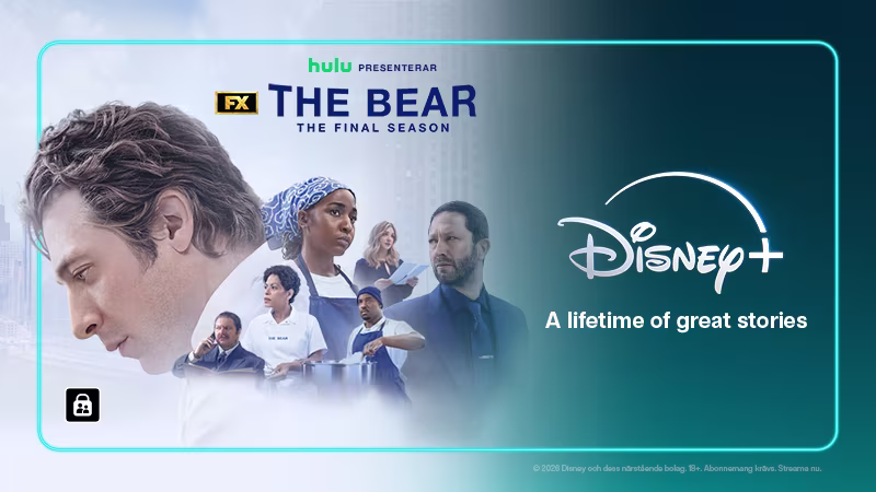 Streaming Max – Disney+, HBO Max, TV4 Play & mer