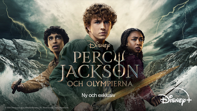 Omslagstitel till Percy Jackson och olympierna