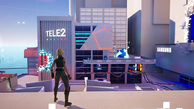 Fortnite-bana i samarbete mellan Tele2, Go Maddox Interactive, Samsung och Glitch Hub