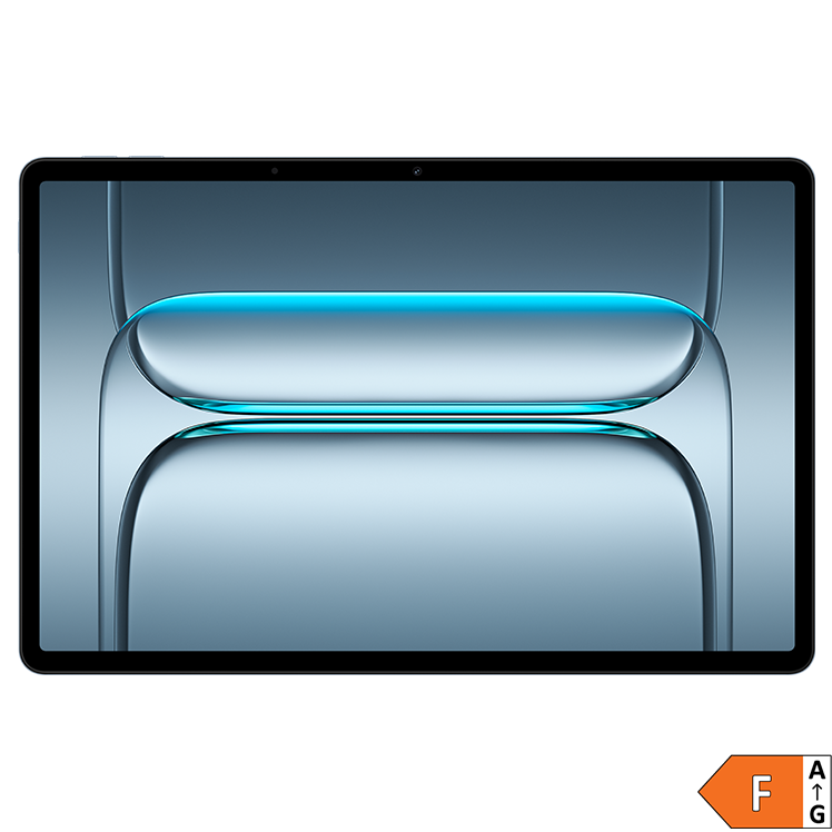 Ljusblå framsida på OnePlus Pad Lite