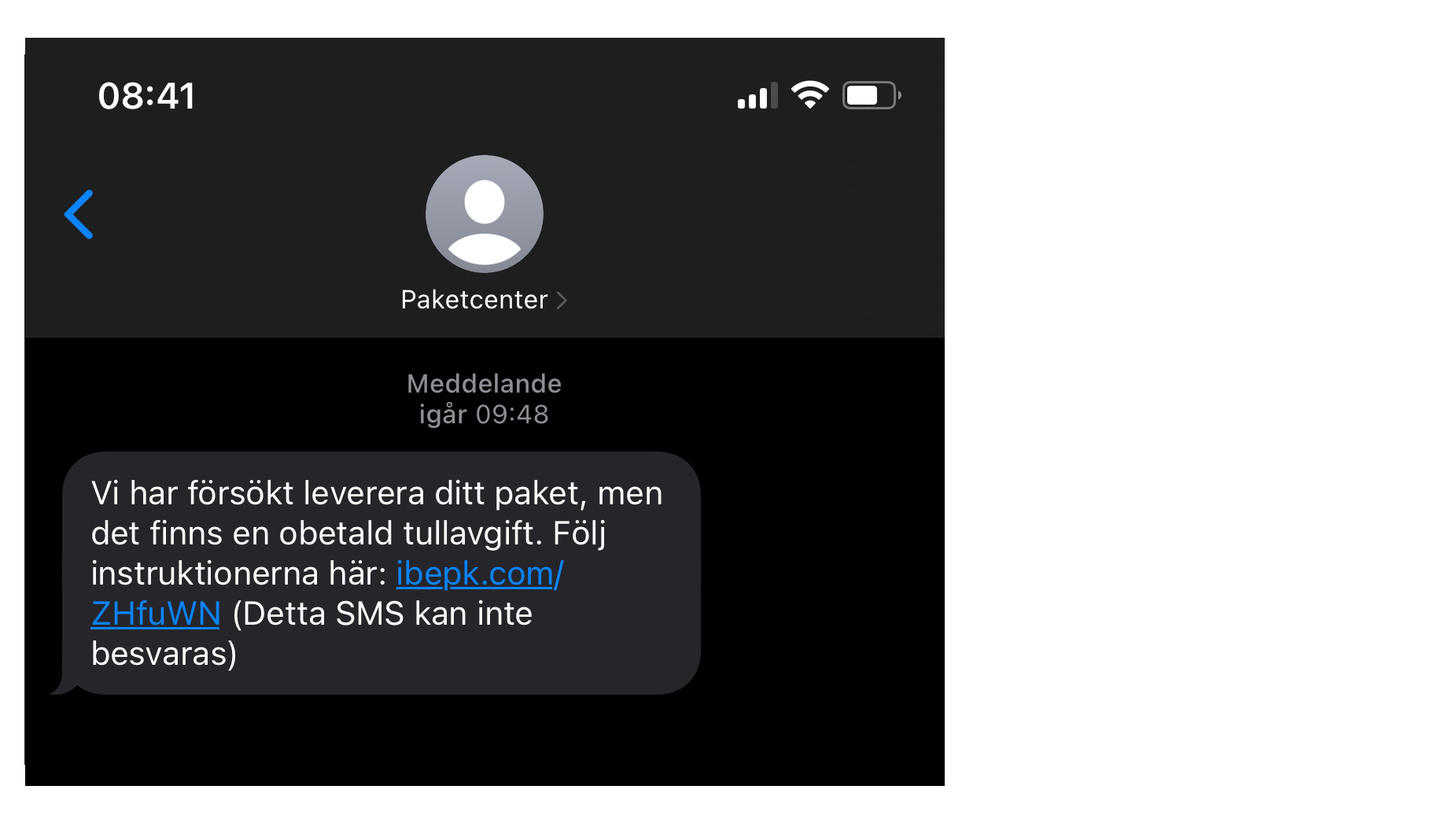 Bluff-sms Och Mejl Kommer Som Ett Brev På Posten - Tele2