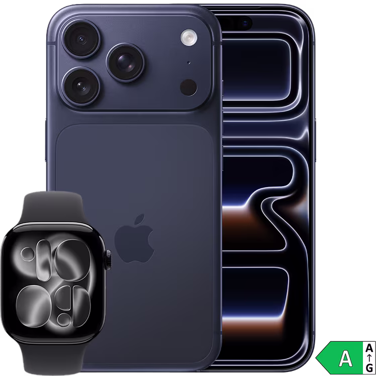 iPhone 17 Pro + Apple Watch Series 11 - med abonnemangVarning