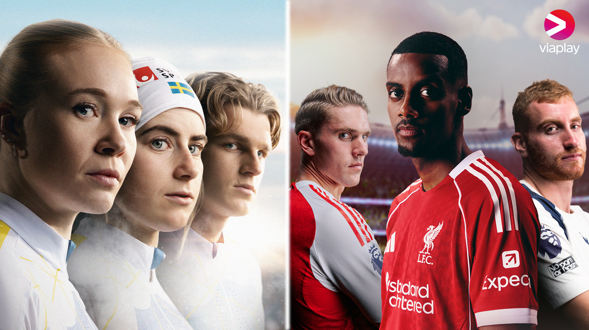 Omslagstitel till vintersport och Premier League