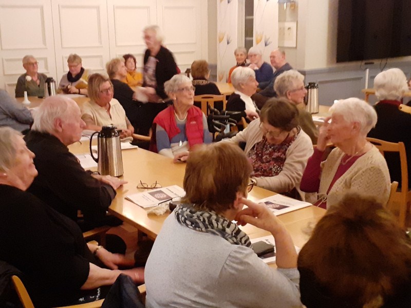 Årsmøtet i Pensjonistforbundet Fredrikstad var godt besøkt og både årsmeldinger og regnskap ble enstemmig godkjent.