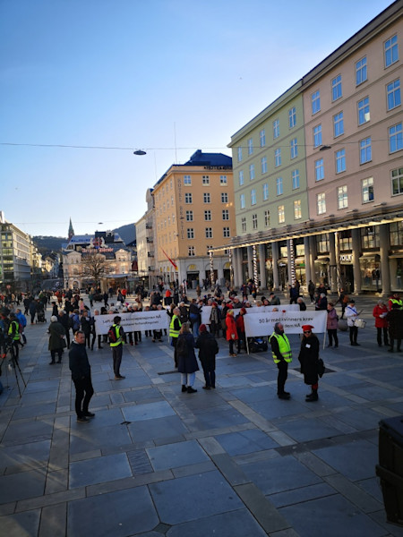 Oppstilling på Torgalmenninen